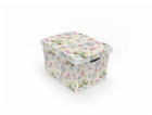Úložný box s víkem Domoletti, 22 l