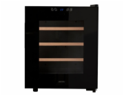 MPM MPM-48-CW-48 Termoelektrická chladnička na nápoje Stojací Černá 16 lahev/lahve