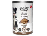 TUF TUF Meaty chunks with game - vlhké krmivo pro psy - 1250g