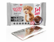 TUF TUF 2x with poultry, 2x with beef - vlhké krmivo pro psy - 4x100g