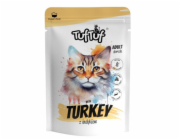 TUF TUF with turkey - mokré krmivo pro kočky - 300g