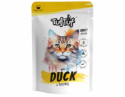 TUF TUF with duck - mokré krmivo pro kočky - 100g