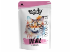 TUF TUF with veal - mokré krmivo pro kočky - 100g