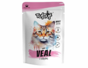 TUF TUF with veal - mokré krmivo pro kočky - 100g