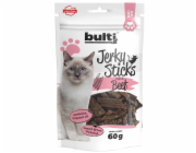 BULTI Jerky Sticks bogate w wołowinę przysmak dla kota 60g