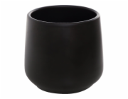 Hrnec Domoletti Saturn, keramický, O 24 cm, černý