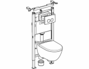 WC sada GEBERIT DELTA25 RIMFREE