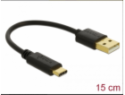 DeLOCK USB nabíjecí kabel, USB-A zástrčka > USB-C zástrčka