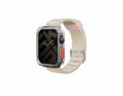 Řemínek Skinarma Shokku Apple Watch 45/44/42 mm béžová/béžová
