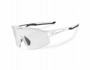 Fotochromatické cyklistické brýle s UV ochranou a korekční vložkou Rockbros bílé
