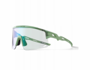 RockBros Cyklistické brýle Photochromic s UV ochranou a korekční vložkou - zelené