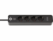 Brennenstuhl 1153240106 prodlužovací kabel 1,5 m 4 zásuvky vnitřní černá