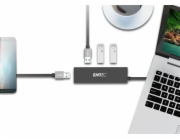 Emtec Hub Ultra Slim USB 3.2 4portový