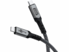 Goobay Kabel USB-C™ s textilním krytem, USB4™, 240 W, 40 ...