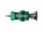 Wera Kraftform Kompakt Stubby Magazin RA 4, Bit-Satz