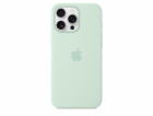 iPhone 16 Pro Max Silicone Case with MS-Aquamarine