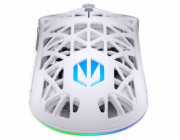 Endorfy Herní myš LIV Plus Wireless Onyx White, Bezdrátová, ARGB, bílá