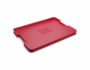 Joseph Joseph Cut&Carve Plus Multi-functio.Red Chopping Board