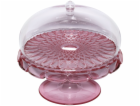Guzzini VANITY Kuchenplatte mit Fuß und Haube Flamingo pink