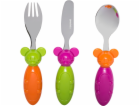 Guzzini TIP TOP TAP Mini 3 Pcs. Cutlery Set w. Case Asstd...
