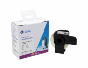 G&G Etiketten 17mm x 54mm sw-ws Komp. m. Brother DK-11204