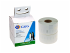 G&G Etiketten 36mm x 89mm sw-ws Komp. m. Dymo 99012/ s072...