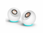 Creative repro Pebble Pro - mobilní reproduktor - bílý