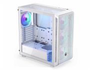 ENDORFY Case Arx 700 ARGB, Průhledná bočnice, ATX, 4x140mm ARGB Fan, bílá