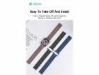 Deví řemínek Deluxe Magnetic Fiber Watch Band 44/45/46mm ...