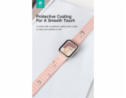 Deví řemínek Nature Silicone Magnetic Watch Band 44/45/46mm - Stardust Pink