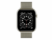 SwitchEasy řemínek Mesh Stainless Steel pro Apple Watch 44/45/46mm - Starlight