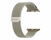 SwitchEasy řemínek Mesh Stainless Steel pro Apple Watch 44/45/46mm - Starlight