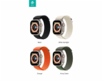 Deví řemínek Deluxe Series Sport5 Nylon Braided Adjustable Band 44/45/49mm - Orange