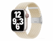 Deví řemínek Deluxe Series Sport4 Nylon Braided Adjustable Band 44/45/46mm - White