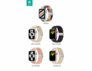 Deví řemínek Deluxe Series Sport4 Nylon Braided Adjustable Band 40/41/42mm - Rainbow