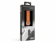 Next One řemínek Adventure Loop pro Apple Watch 44/45/49mm - Black/Orange