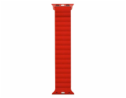 Deví řemínek Deluxe Series Sport3 Silicone Magnet Band 44/45/46mm - Red