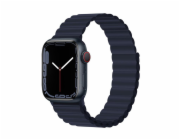 Deví řemínek Deluxe Series Sport3 Silicone Magnet Band 40/41/42mm - Indigo