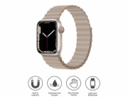 Deví řemínek Deluxe Series Sport3 Silicone Magnet Band 40/41/42mm - Khaki