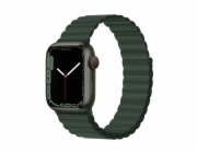 Deví řemínek Deluxe Series Sport3 Silicone Magnet Band 40/41/42mm - Sequoia