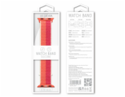 Deví řemínek Nylon Braided Two-Tone Loop pro Apple Watch 44/45/46mm - Peony