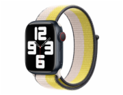 Deví řemínek Nylon Braided Two-Tone Loop pro Apple Watch 44/45/46mm - Oat Milk