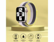 Deví řemínek Nylon Braided Two-Tone Loop pro Apple Watch 40/41/42mm - Lilac