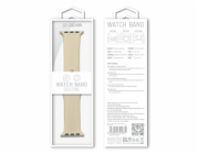 Deví řemínek Apple Watch Deluxe Series Sport Band 40/41/42mm - Starlight