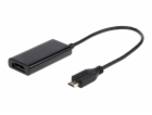Gembird adaptér HDTV microUSB (M) na HDMI (F), 5-pin MHL,...