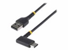 StarTech.com 1ft (30cm) USB A to C Charging Cable Right A...