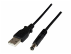 StarTech.com 1m USB to Type N Barrel 5V DC Power Cable - ...
