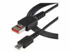 StarTech.com 3ft (1m) Secure Charging Cable, USB-A to USB...