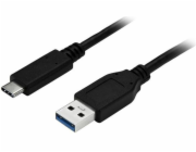 StarTech.com USB to USB C Cable - 1m / 3 ft - 5Gbps - USB A to USB C - USB Type C - USB Cable Male to Male - USB C to USB (USB315AC1M) - Kabel USB - USB (M) do USB-C (M) - USB 3.0 - 1 m - černá - pro 