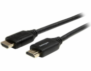 StarTech.com 3ft (1m) Premium Certified HDMI 2.0 Cable with Ethernet, High Speed Ultra HD 4K 60Hz HDMI Cable HDR10, HDMI Cord (Male/Male Connectors), For UHD Monitors, TVs, Displays - Durable HDMI Cab